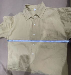 💛Yellow Button-Up Top