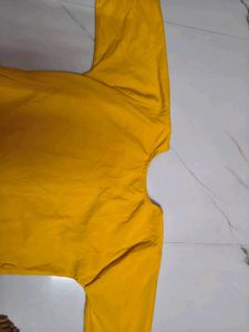 Vibrant Yellow Embroidered Kurta