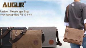 Canvas Messenger Bag