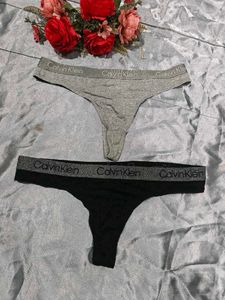 Calvin Klein Thong Underwear - 2 Pack
