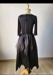 Enchanting Purple Witchy Gown