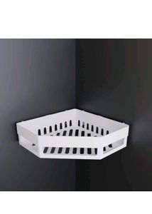 Plastic Bathroom Shelf for Wall, Self-Adhesiv