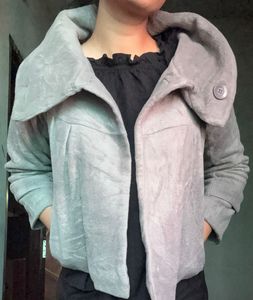 Cozy Grey Fleece Jacket
