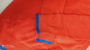 Boys Sweater With Collar Attached .