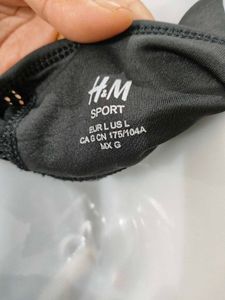 H&amp;M Sport Premium Dual Tone Sports Bra | Size L (F