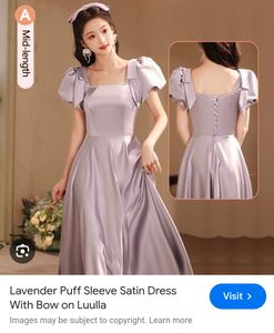 beutiful levender gown