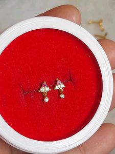 Charming Stud Earrings with Cubic Zirconia
