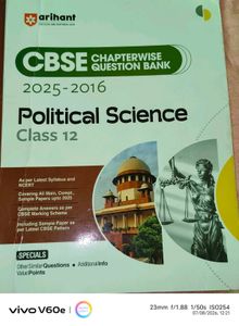 Arihant CBSE Political Science Class 12 Question
