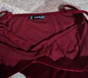 Shein Velvet Night wear Set