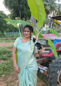 Beautiful Teal Saree