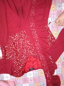 Maroon Gown