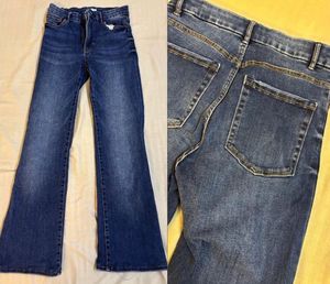 Flared Denim Jeans