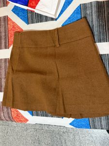 Brown Mini Skirt
