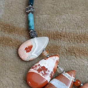 Red Jasper SLA Necklace