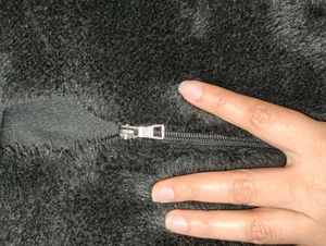 Cozy Black Faux Fur Jacket