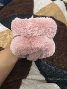 Pink Fuzzy Earmuffs