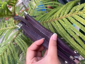 Dark Brown Leather Pouch