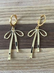 🎀Gold Bow Drop Earrings🎀