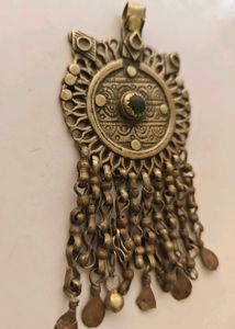 Vintage Afghani Heavy Statement Pendant