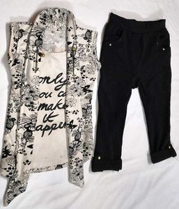 Stylish Floral Print Top & Pants Set