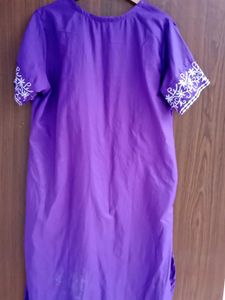 Vibrant Purple Kurta Set