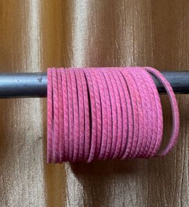 Vibrant Pink Bangles Set