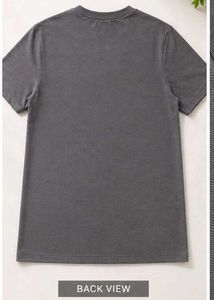 Zudio Men’s gray Ribbed T-shirt