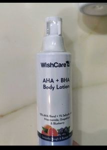 WishCare AHA + BHA Body Lotion - Smooth & Renew