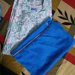 Beautiful Floral Kurta 3-Piece set