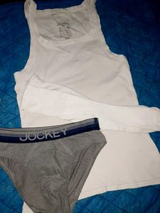 Jockey Undershirt, Briefs, and Socks Set