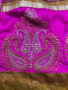 beautiful long suit with chicken Kari work 😍