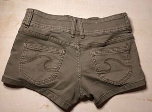 Olive Green Mini Cargo Shorts🫒