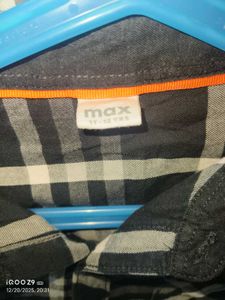 Boy's Plaid Casual Shirt