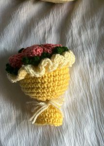Crocheted Flower Bouquet