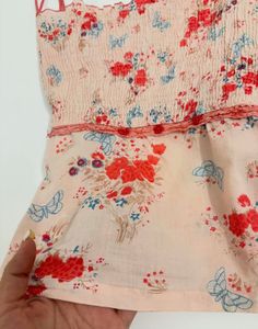 Floral Aesthetic Camisole Top