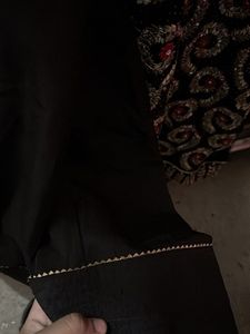 Embellished Black Kurta Set