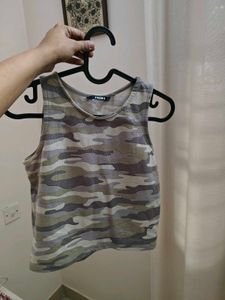 Camouflage Tank Top