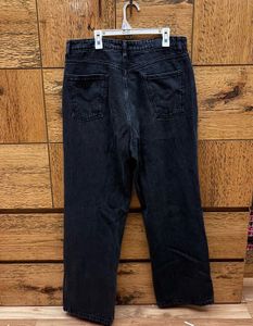 Black Wide-Leg Jeans