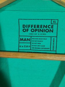 Sea Green Printed T-Shirt For Men's