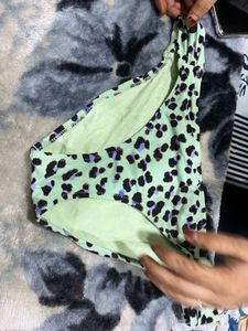 Animal Print Bikini Bottom