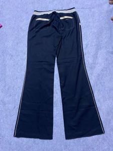 Low rise   Wide-Leg Trackpant