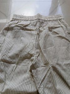 Striped Wide Leg Pants combo plazzo
