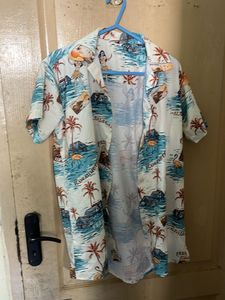 Men's Western Print Shirt