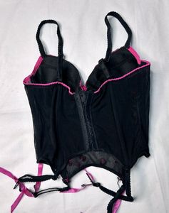 Black-pink Corset