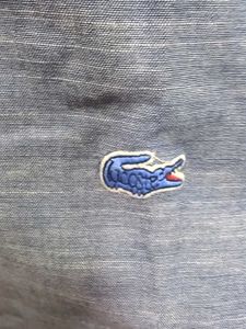 Lacoste Blue Button-Down Shirt