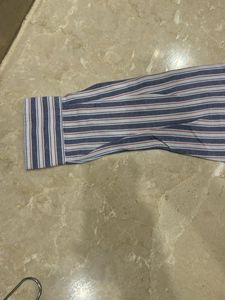Red Tape Striped Casual Shirt
