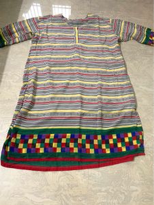 Colorful Striped Kurta