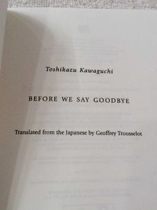 Before We Say Goodbye