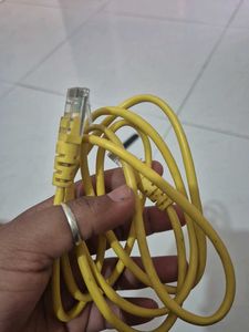 Ethernet Cable - Yellow