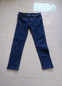 Classic Dark Wash Denim Jeans